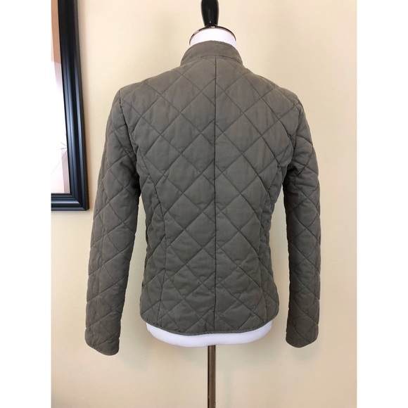 Joie Quilted Utility Jacket - Chore Coat - Hanako Fatigue Jacket Sz. Small - Picture 5 of 8